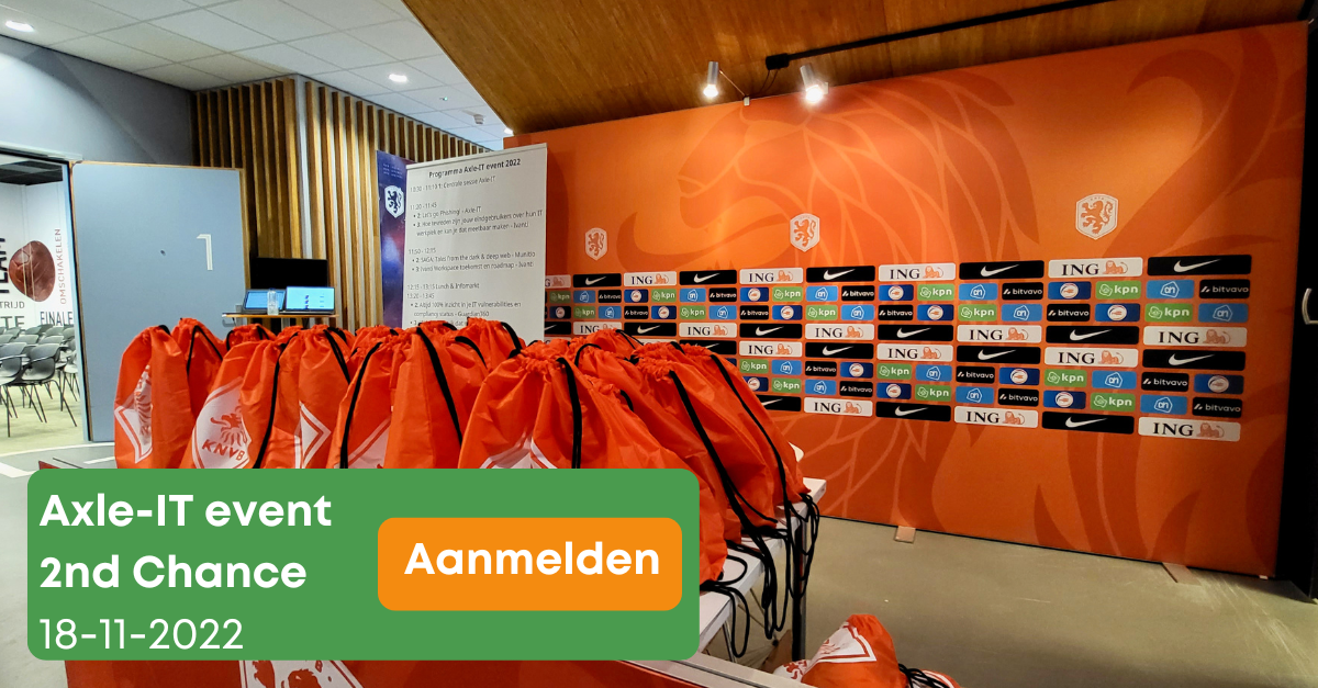 Uitnodiging Axle-IT event 2022 2nd chance