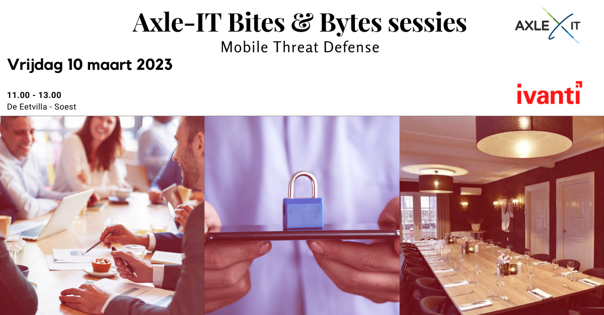 Bites & Bytes lunch sessie Mobile Threat Defense