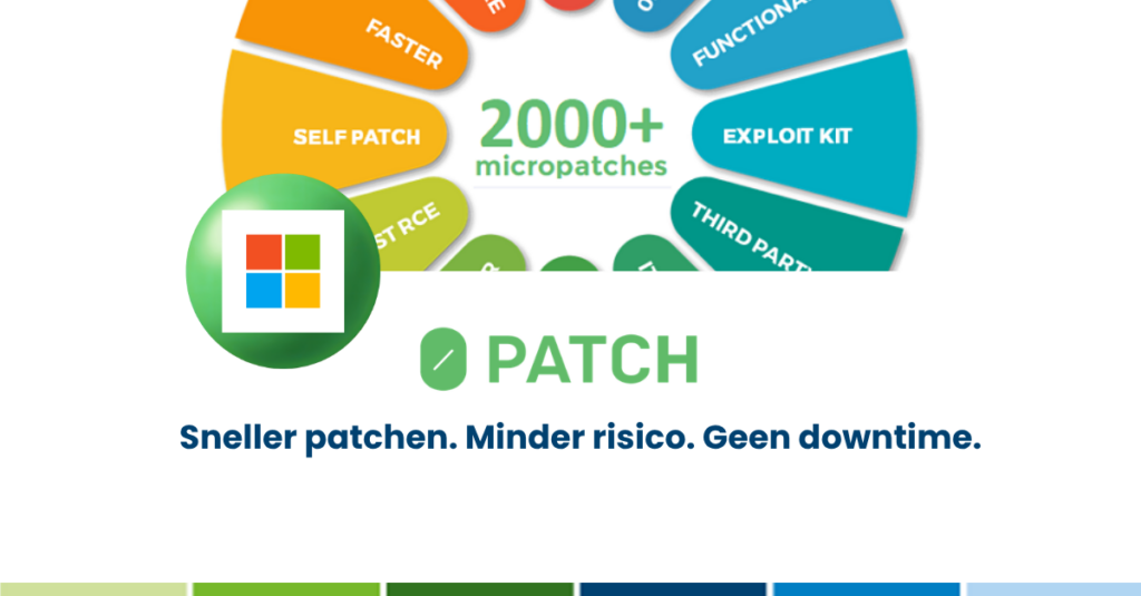 Micropatching oplossing voor Windows-systemen zoals Windows 7, Windows Server 2008 R2 en 2012 waarmee security vulnerabilities direct in memory worden gepatcht.