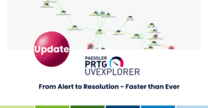 Paessler PRTG UVexplorer uitbreiding voor network topology, discovery en dependency mapping binnen PRTG