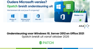 0patch ondersteuning voor Windows 10, Windows Server 2012 en Office 2021